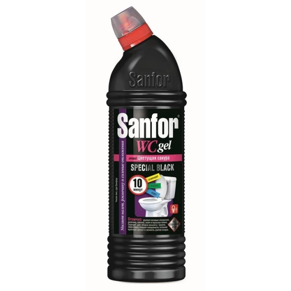 SANFOR WC gel 750ml Special Black - image 1