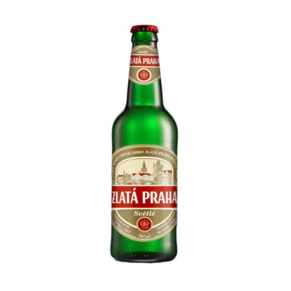 Bere blonda Obolon Zlata Praha 500ml - image 1