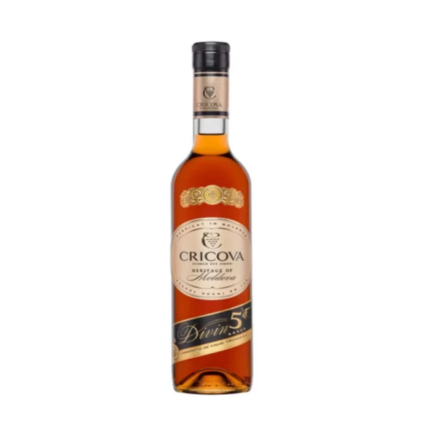 Divin Cricova V.S.O.P. 5 ani, 500ml - image 1