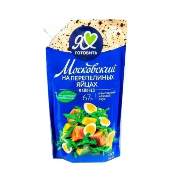 Maioneza Moskovkij Provansa cu oua de prepelita 374gr - image 1