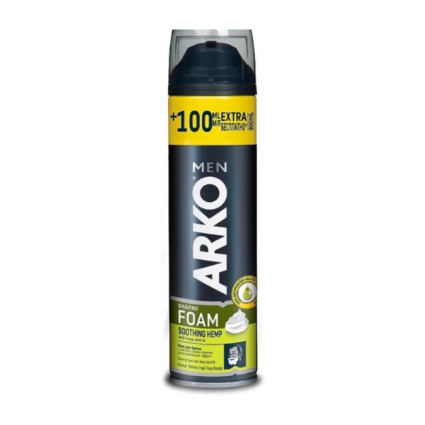 Arko Men Spuma de ras cu ulei de cinepa 300 ml - image 1