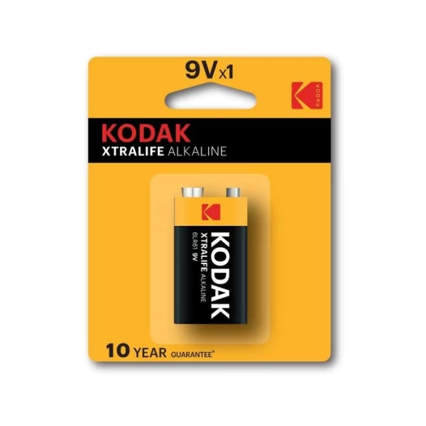 Kodak Xtralife батарейка алкалиновая Alkaline 9V 1шт блистер - image 1