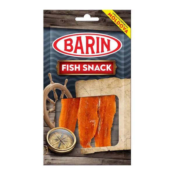 Barin Merluciu fileu sărat, uscat cu chili 40gr. - image 1