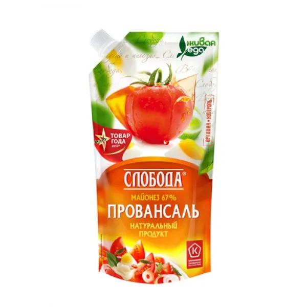 Maioneza Sloboda Provansali 67% 200ml/187g - image 1