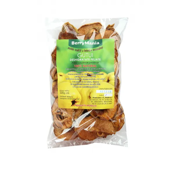 BerryMania Айва обезвоженная 220г нарезанный - image 1