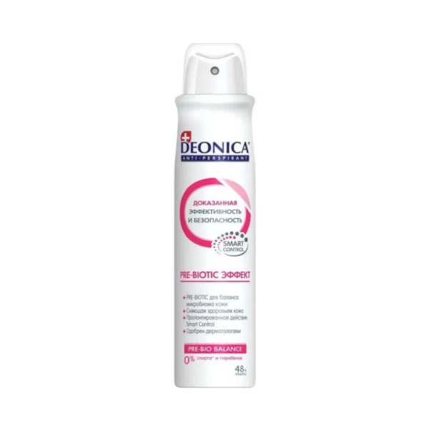 Deonica Deodorant spray Pre Biotic 200 ml - image 1