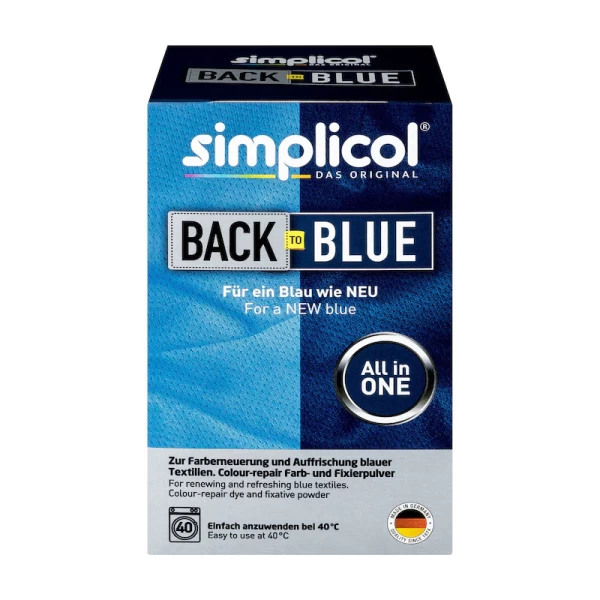 Simplicol Vopsea pentru revigorarea culorii albastre 400 g - image 1