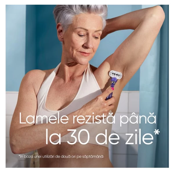 Gillette Rezerve aparat de ras Deluxe Smooth Swirl, Rez 3buc - image 5