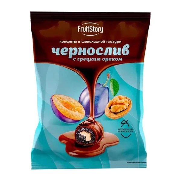 Fruit Story Prune cu nuca in ciocolata 500g - image 1