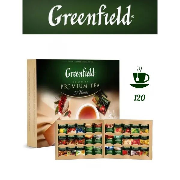 Чай Greenfield Assorti 120p - image 3