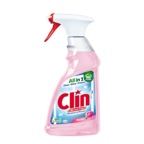 Средство для мытья окон и стекла Clin Peony 500 мл - image 1