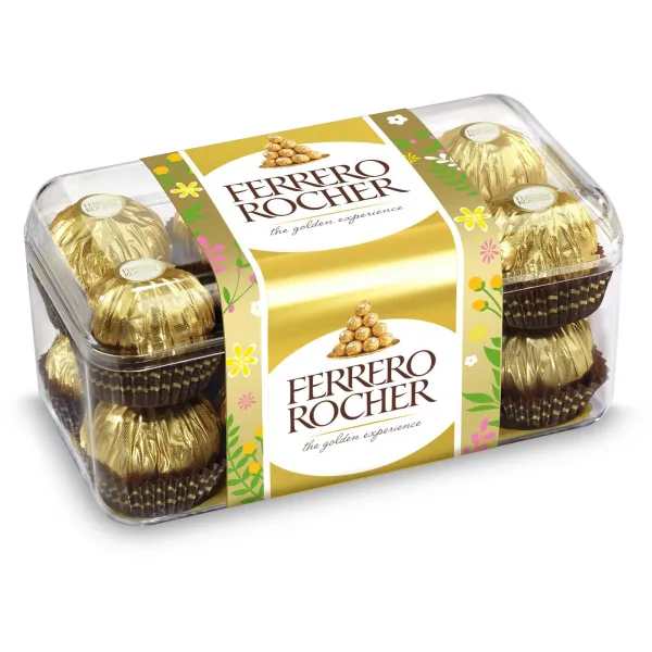 Ferrero Rocher Конфеты, 16 штуки, 200 г - image 1