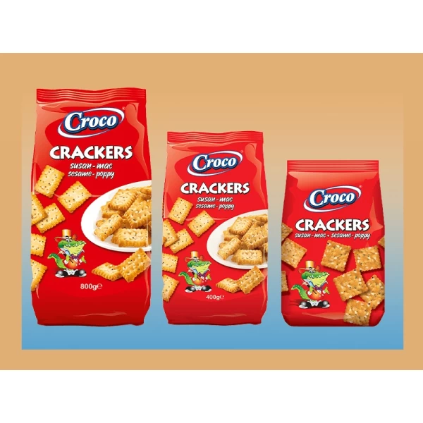 Croco Крекеры Big с кунжутом 150гр - image 2