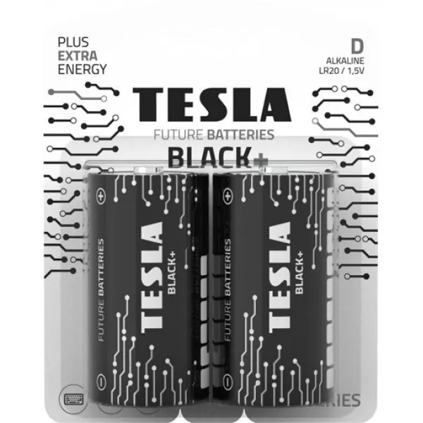 Tesla Baterii D BLACK+ ( LR20 / 2 buc ) - image 1