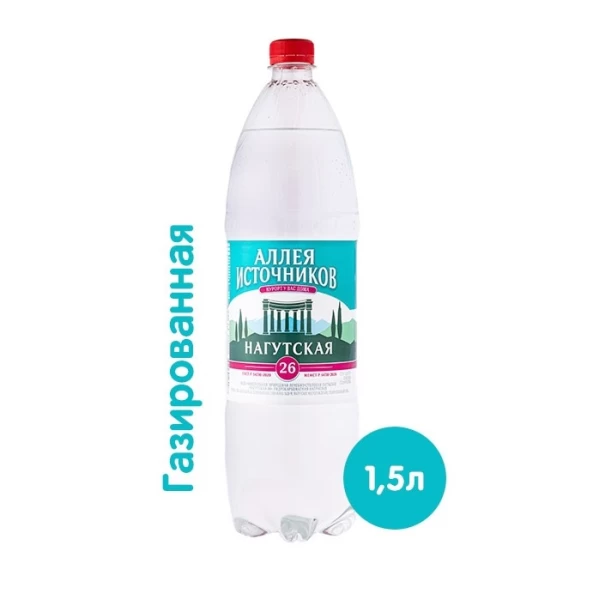 Apa minerala Aleea Izvoarelor, Nagutskaya Nr. 26, 1,5 litri - image 2
