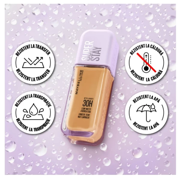 Maybelline Тональный крем SuperStay 30H Lumi Matte оттенок 128 - image 6