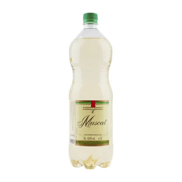 Вино Maurt сладкое белое мускатное игристое 1,5 л - image 1