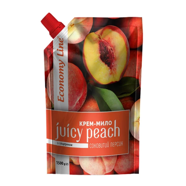 Economy Line Жидкое мыло Персик 1.5 л - image 1