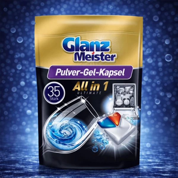 Glanz Meister Таблетки для посудомоечной машины 35 шт All in 1 - image 2