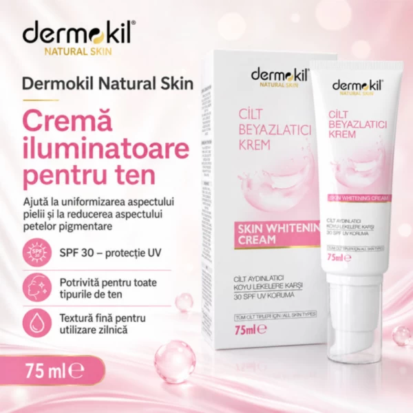 Dermokil Crema de albire a pielii SPF-30, 75 ml - image 2