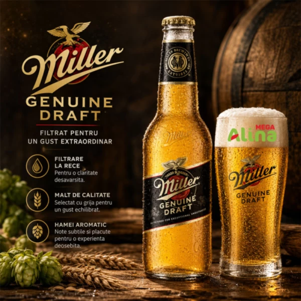 Bere Miller Genuine Draft 300ml - image 2