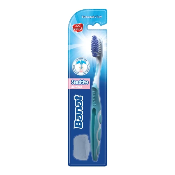Banat зубная щетка Acrobat Sensetive мягкая - image 1
