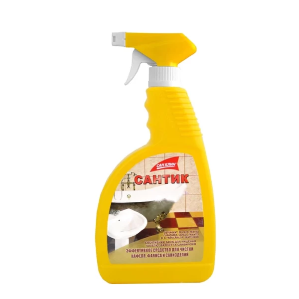 Сан Клин Сантик Средство для чистки для сантехники с распылителем 750 мл - image 1