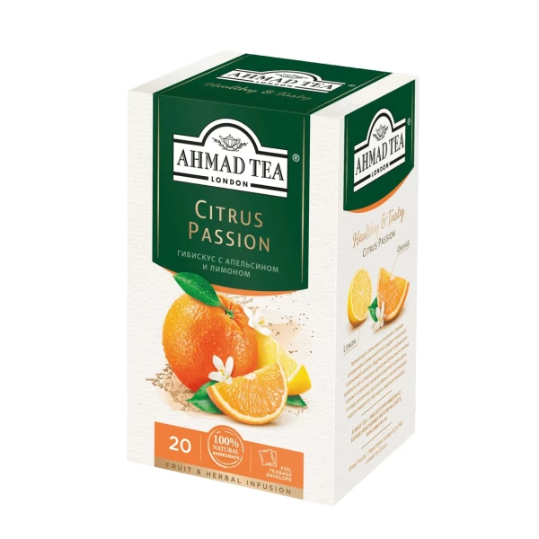 Ahmad Tea Ceai din plante Citrus Passion 20 plicuri - image 1