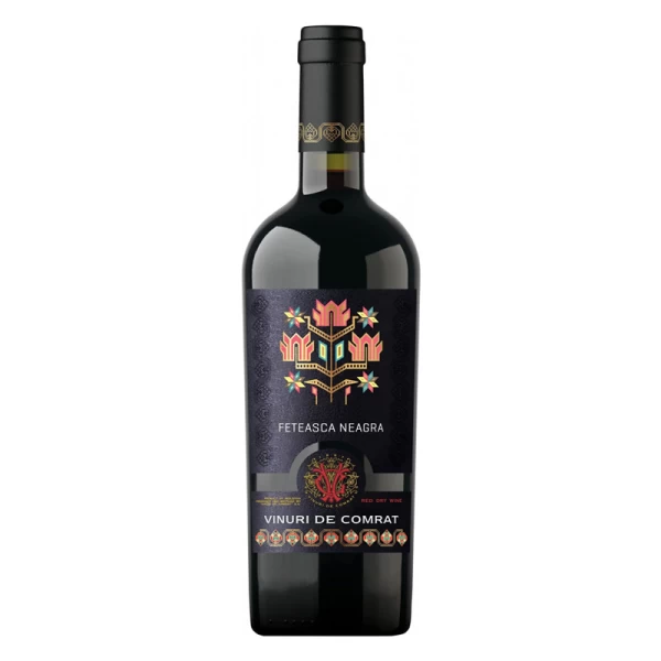 Vinuri de Comrat Folclor Feteasca Neagră sec roșu 0.75L - image 1
