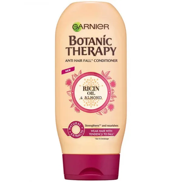 Garnier Botanic Бальзам Касторовое масло и миндаль для ломких волос с тенденцией к выпаден 200мл - image 1