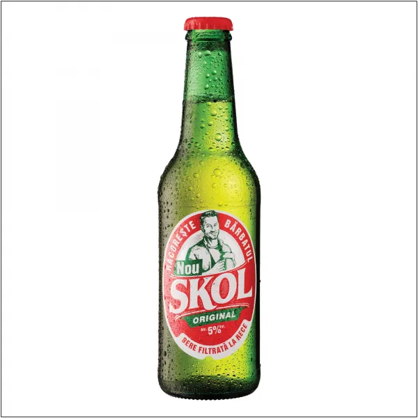 Пиво светлое SKOL пастеризованное фильтрованное 5% об., 0,33 л - image 2