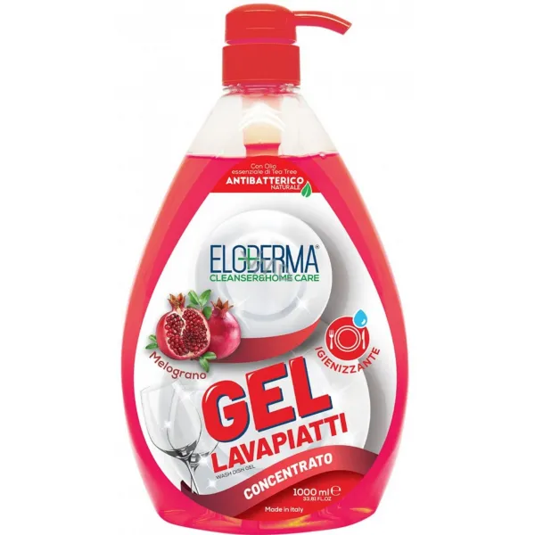 Eloderma Мыло-крем жидкое с дозатором Гранатовый лайм 1 л - image 1