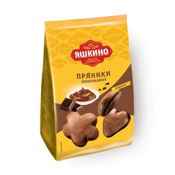 Пряники шоколадные Яшкино 350 г - image 1