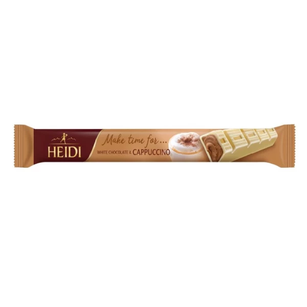 Heidi Baton ciocolata alba cu cappuccino 37g - image 1