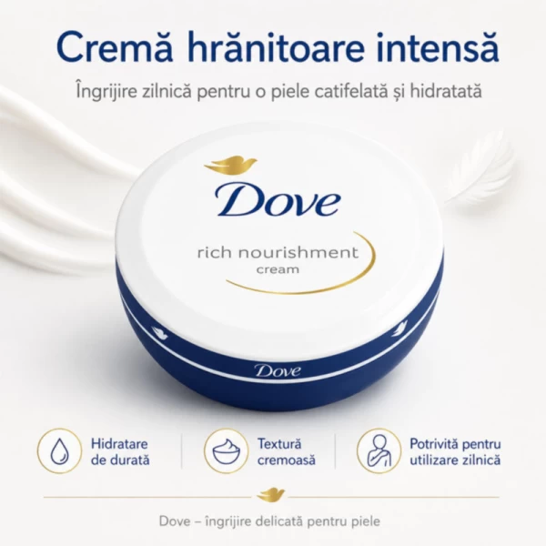 Dove Crema de corp Rich Nourishment 75ml - image 2