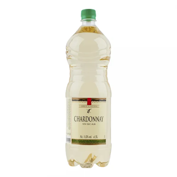 Vin Alb Sec Chardonnay 1,5l - image 1