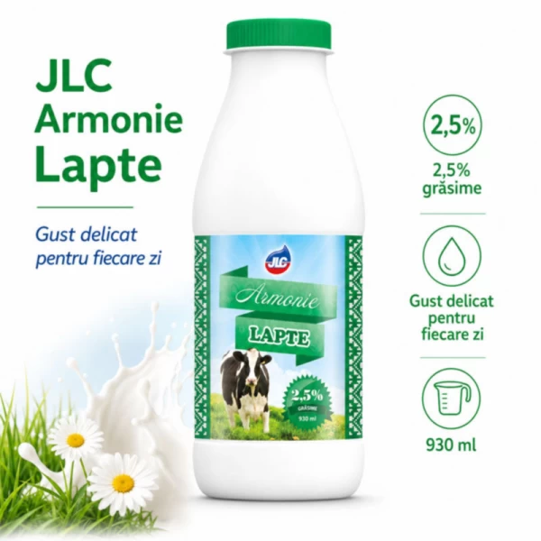 JLC Lapte pasteurizat 0,93l Armonie 2,5% - image 2