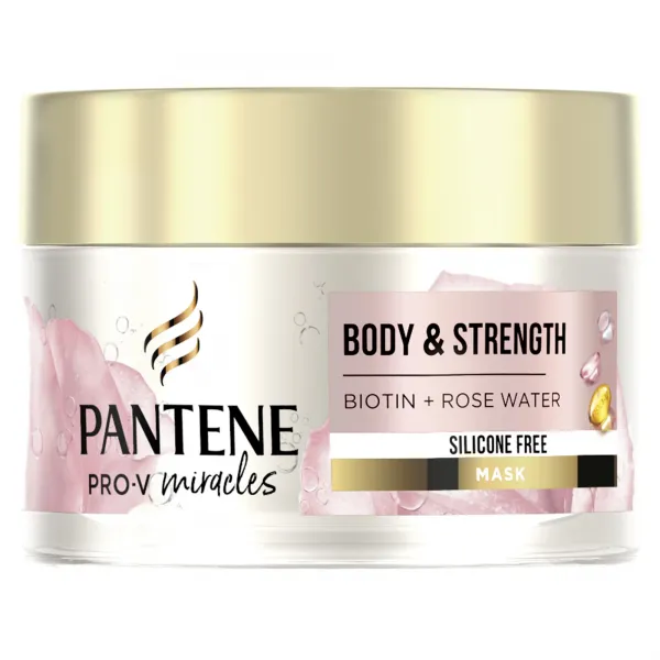 Pantene Маска для волос 160мл Pro-V Miracles Body & Strength - image 1