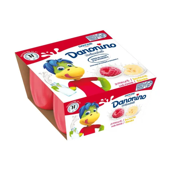 Danonino Банан и малина 4*50г - image 1