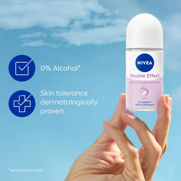 Nivea Дезодорант roll-on Double Effect 50 мл - image 4