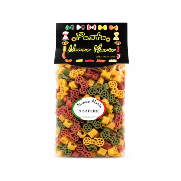 Nonno Mario Paste Biciclete 5 arome 500 g - image 1