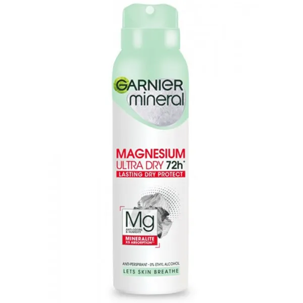 Garnier Deodorant spray 150ml Magnesium Ultra Dry - image 1