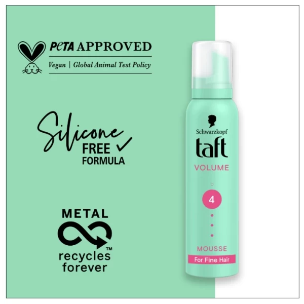 Taft Spuma modelatoare 200ml Volume Ultra Hold - image 2