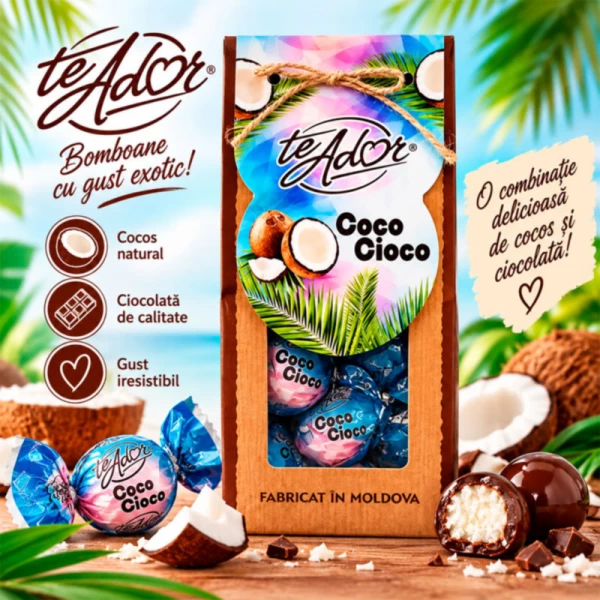 Bomboane Te Ador Coco Cioco 220g - image 2