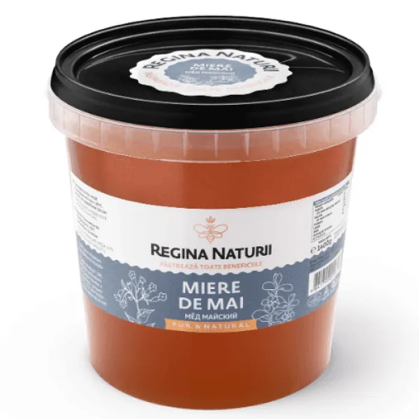 Regina Naturii Натуральный мед согревающий майский 1400г - image 1