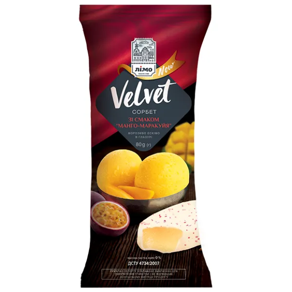 Velvet Inghetata Eskimo Mango si marakuia 80g - image 1