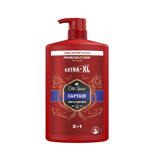 Old Spice Gel de dus Captain 1000 ml - image 1