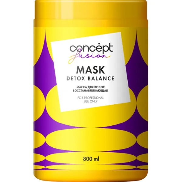 CONCEPT FUSION Masca p/u par regeneratoare 800ml Detox Balance - image 1