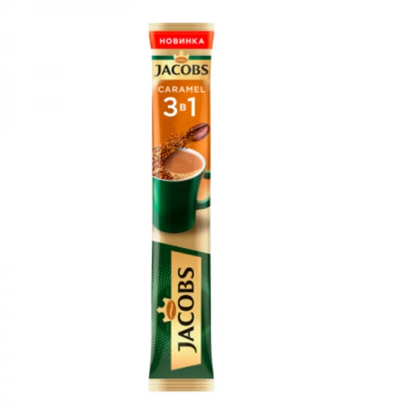 Jacobs Cafea bautura Caramel 3in1 15g (stik) - image 1