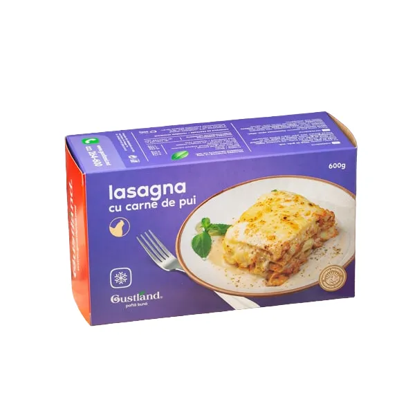 Gustland Лазанья 600г с курицей - image 1